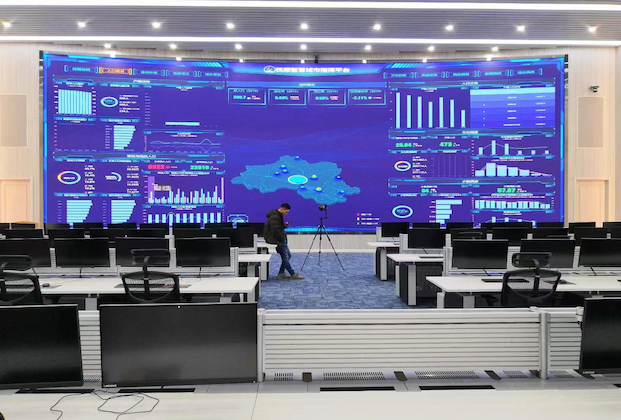 A data center of a military enterprise in Baotou, Inner Mongolia, with an indoor area of ​​more than 200 square meters, P1.53