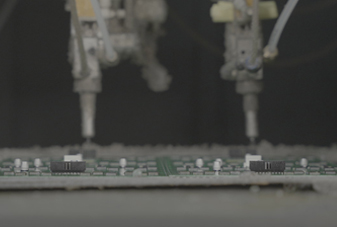 Component-side mounting on PCB