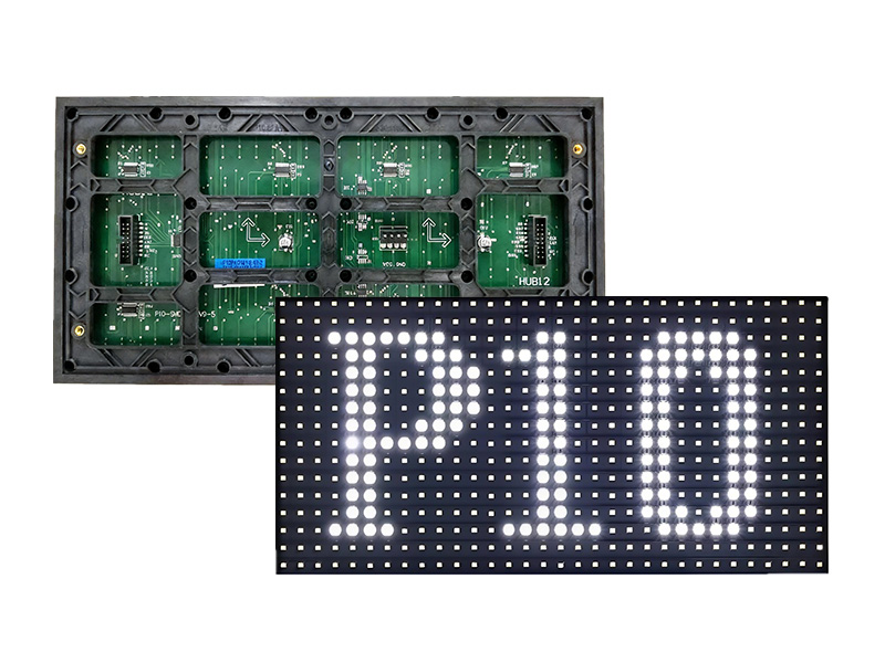 Outdoor Single White P10 SMD for display