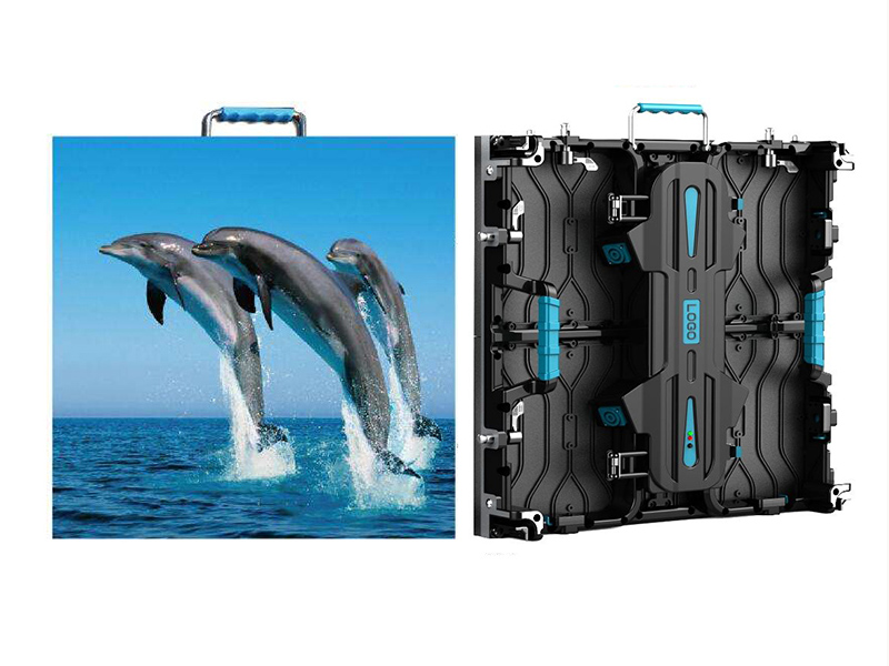 Easy to install LED Display rental cabinet